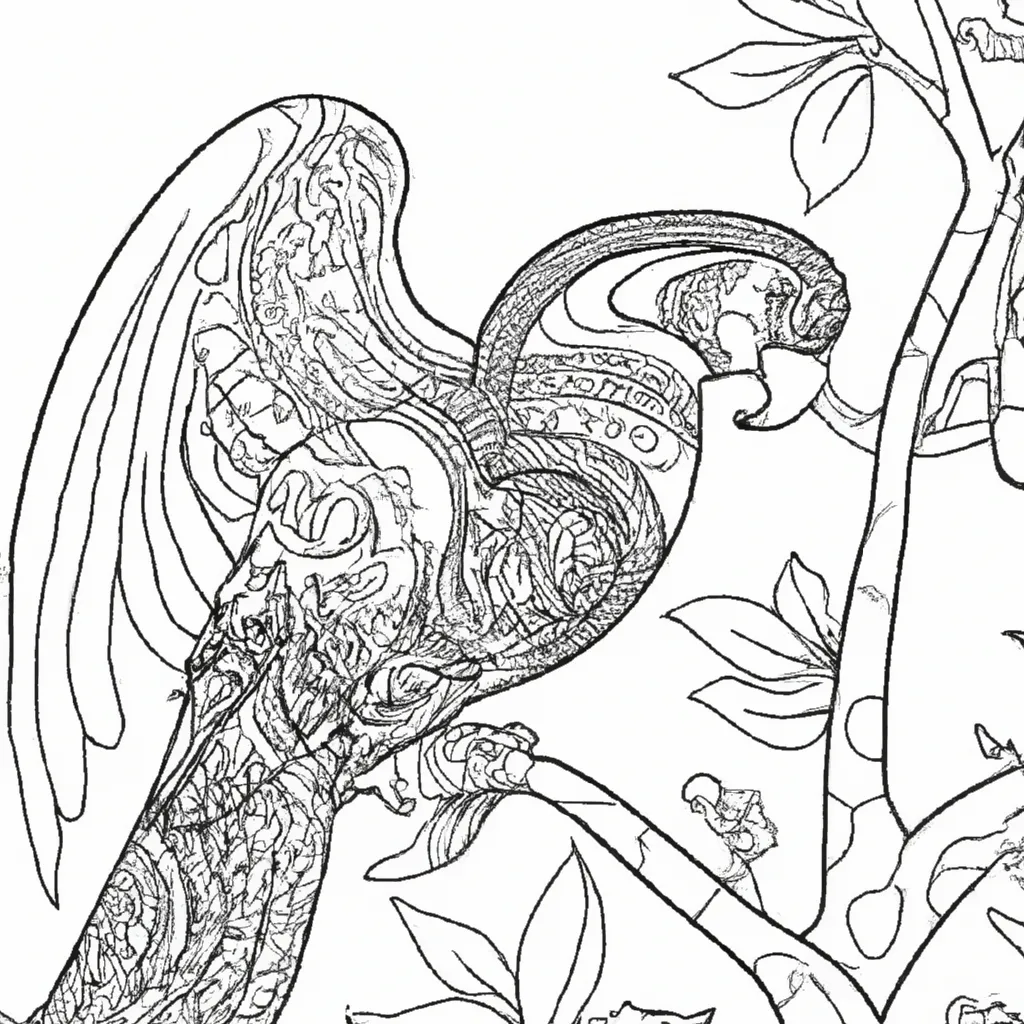 Onde As Cores Encontram A Natureza: Ilustrações De Animais Para Colorir