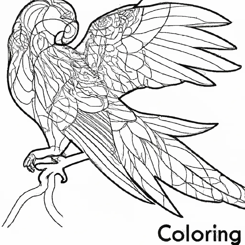 Onde As Cores Encontram A Natureza: Ilustrações De Animais Para Colorir 10