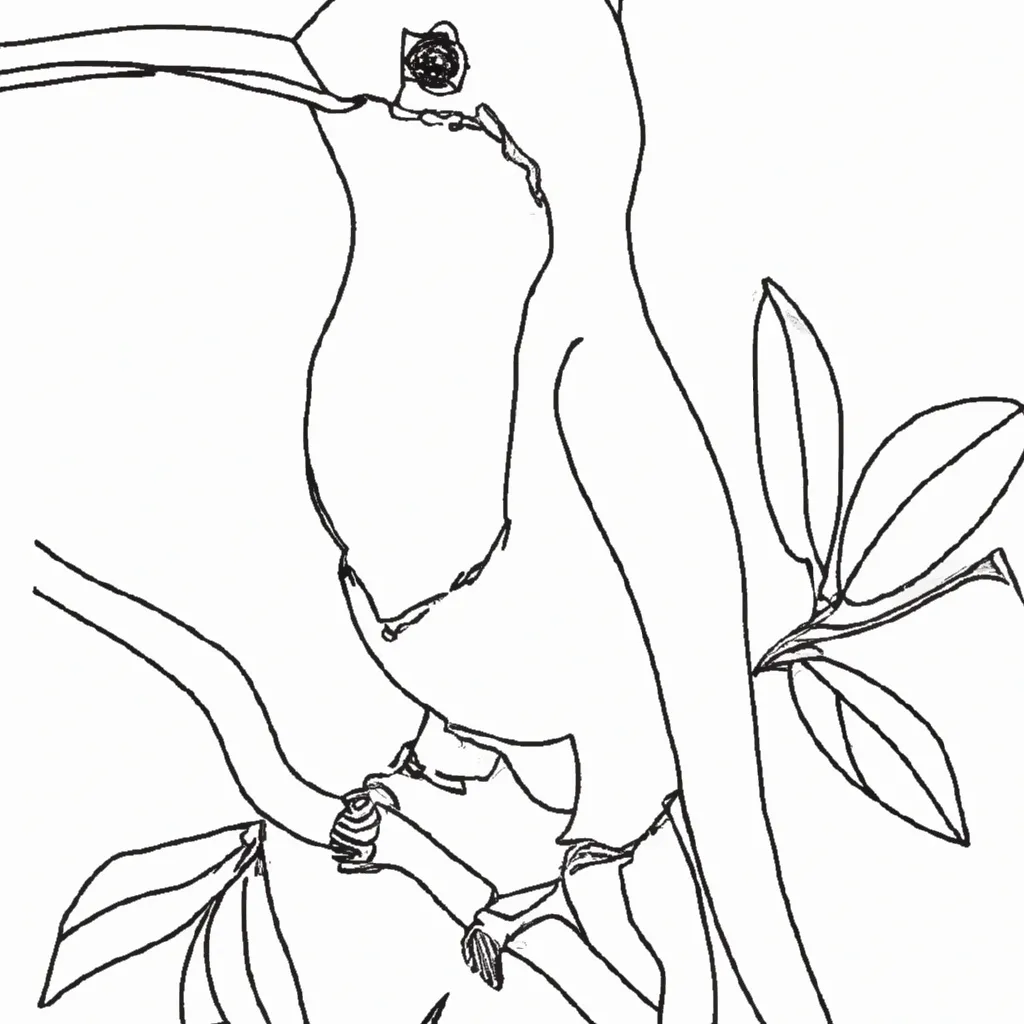 Onde As Cores Encontram A Natureza: Ilustrações De Animais Para Colorir 16