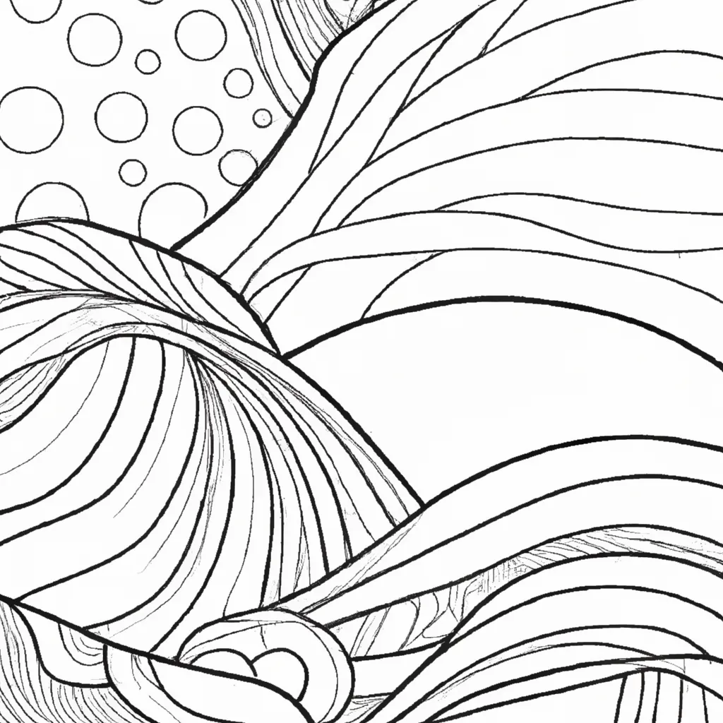 Ondas Em Movimento: Como Colorir Desenhos De Mares E Rios 3 Ondas Em Movimento: Como Colorir Desenhos De Mares E Rios 2