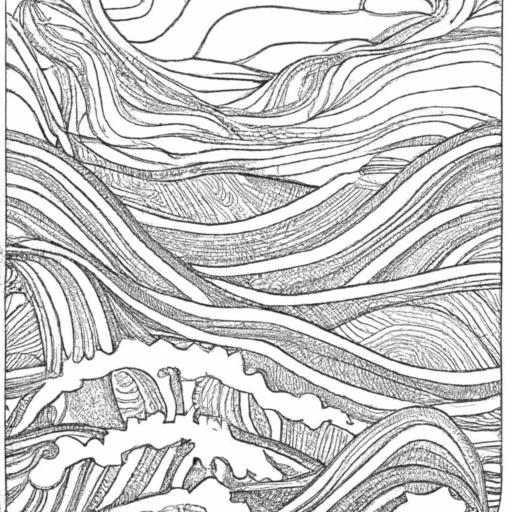 Ondas Em Movimento: Como Colorir Desenhos De Mares E Rios 19 Ondas Em Movimento: Como Colorir Desenhos De Mares E Rios 18