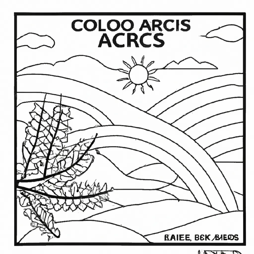 Crie Seu Próprio Arco-íris: Guia Para Colorir Paisagens Naturais 7 Crie Seu Próprio Arco-íris: Guia Para Colorir Paisagens Naturais 6