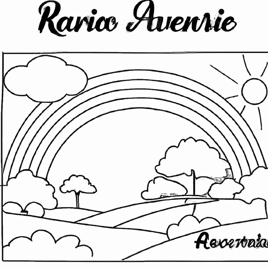 Crie Seu Próprio Arco-íris: Guia Para Colorir Paisagens Naturais 19 Crie Seu Próprio Arco-íris: Guia Para Colorir Paisagens Naturais 18