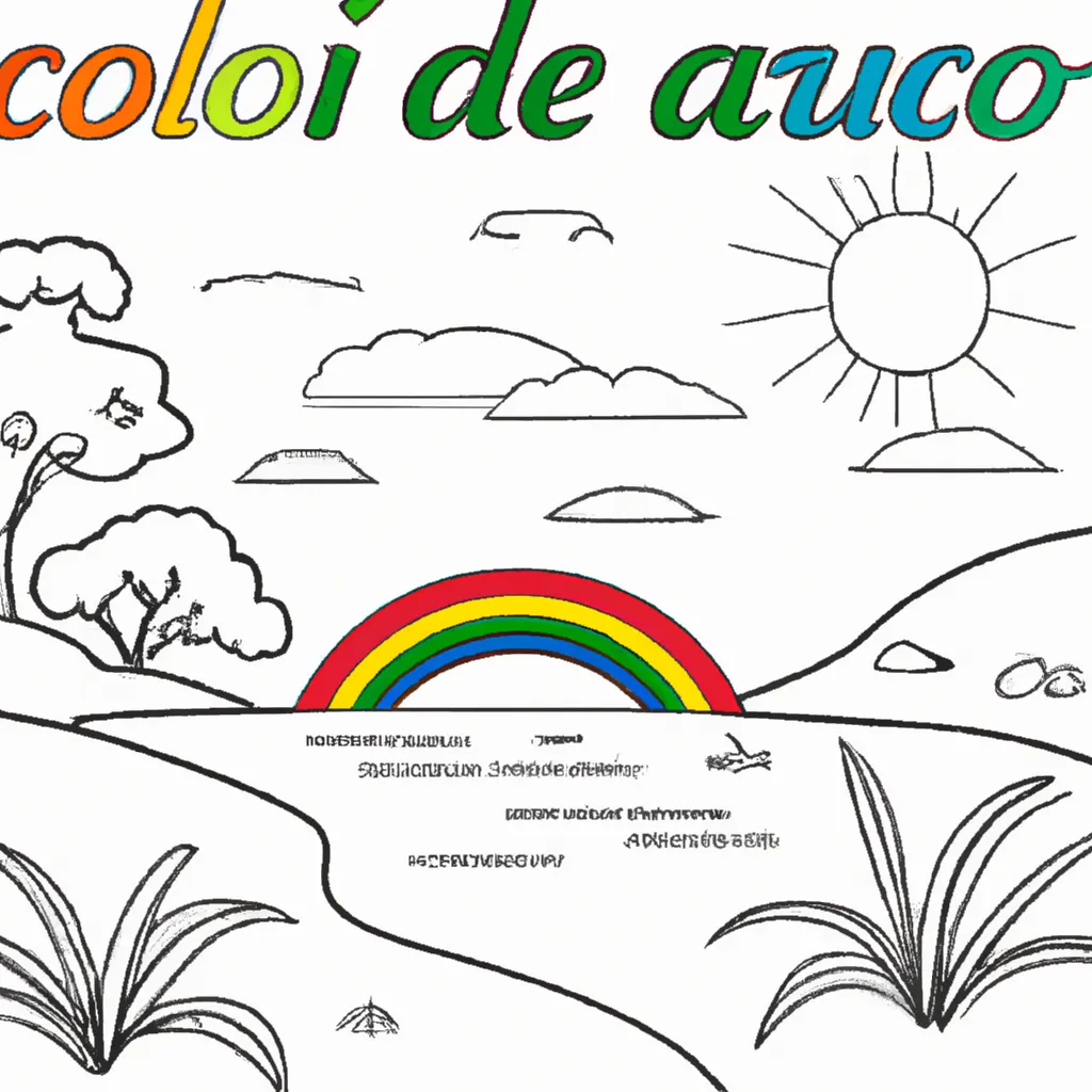 Crie Seu Próprio Arco-íris: Guia Para Colorir Paisagens Naturais 15 Crie Seu Próprio Arco-íris: Guia Para Colorir Paisagens Naturais 14