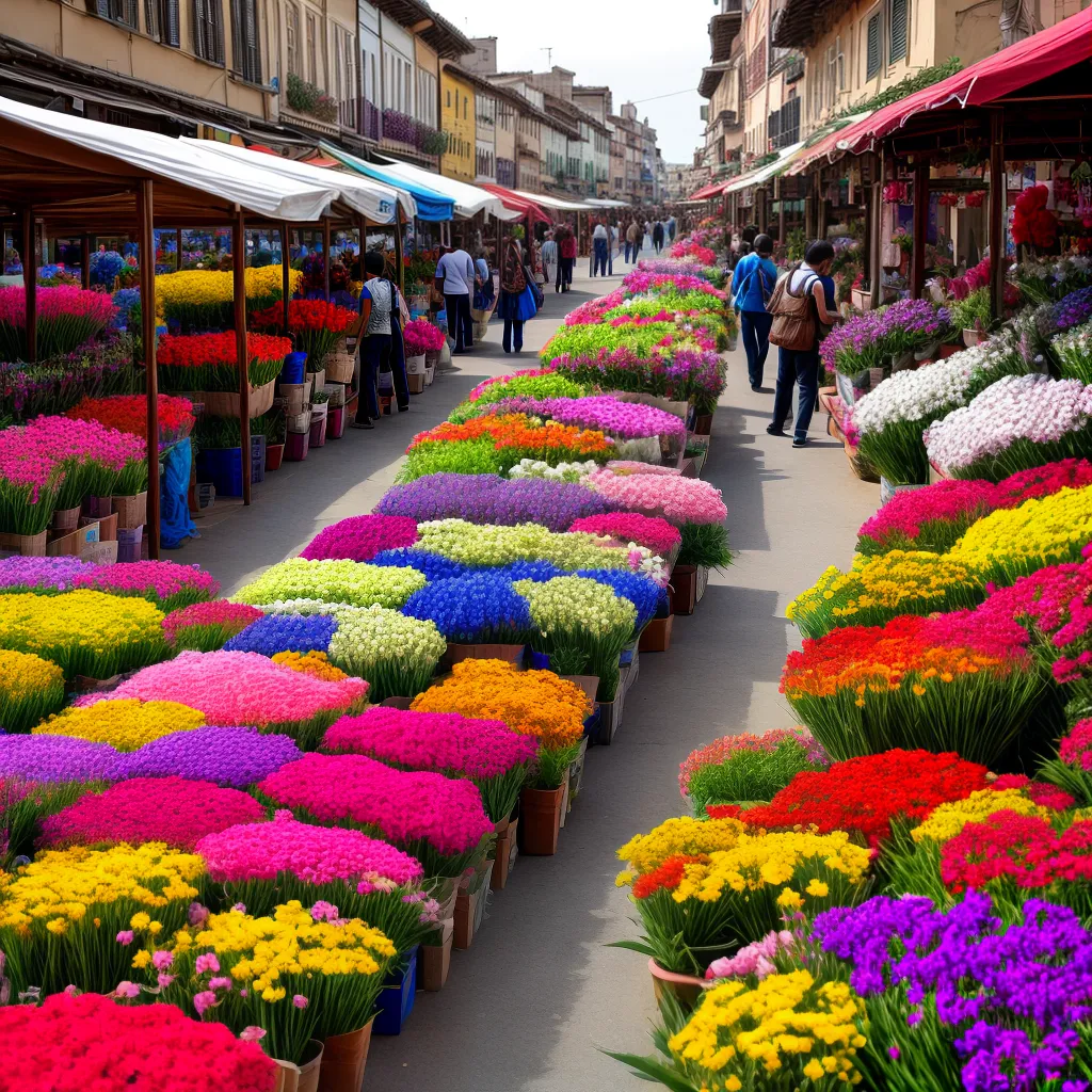 No Caminho das Flores: A História das Rotas de Comércio Floral.