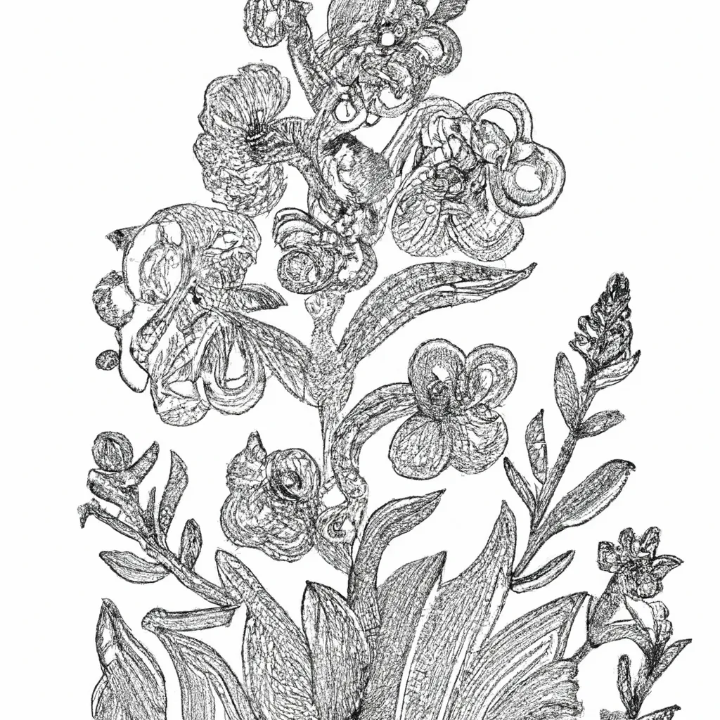 Desperte Seu Artista Interior: Desenhos De Flores Silvestres Para Colorir 7 Desperte Seu Artista Interior: Desenhos De Flores Silvestres Para Colorir 6