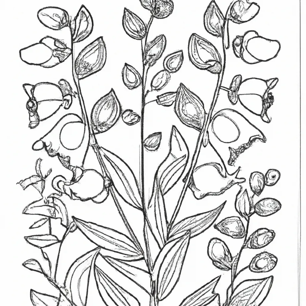 Desperte Seu Artista Interior: Desenhos De Flores Silvestres Para Colorir 28