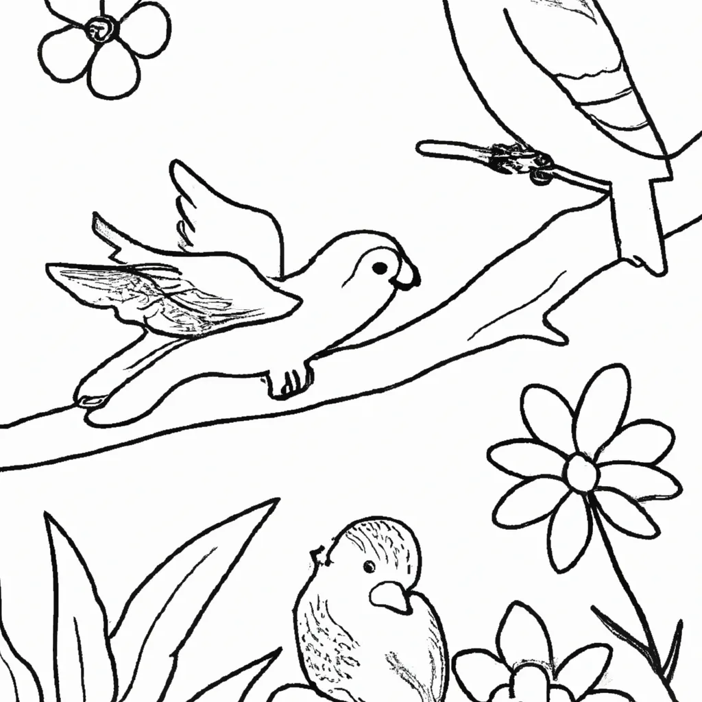 Explosão De Cores: Desenhos De Animais Selvagens Para Colorir 22
