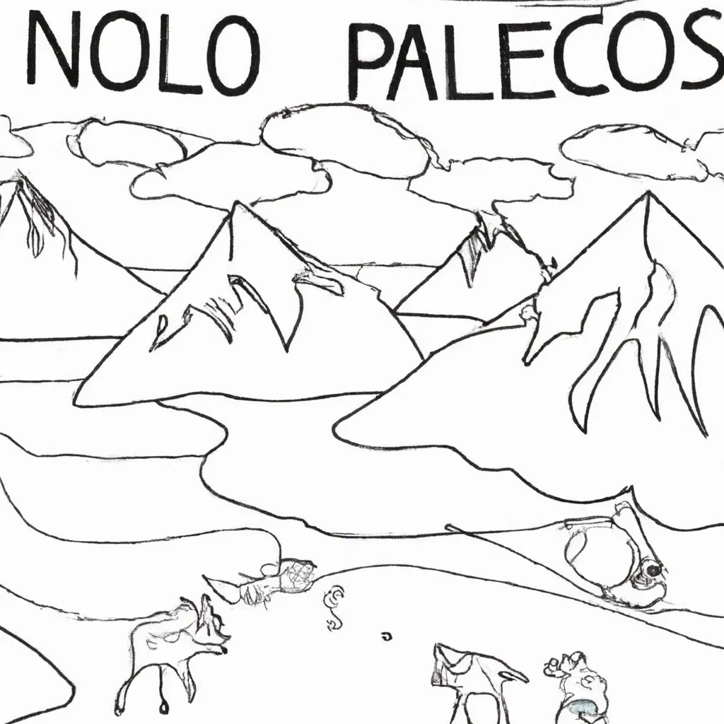 Uma Viagem Ao Polo Norte: Desenhos De Gelo E Neve Para Colorir
