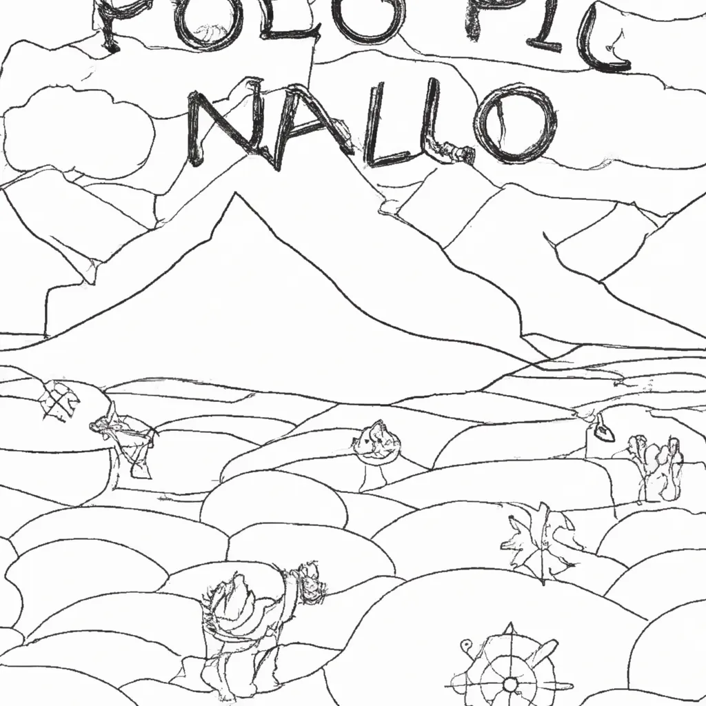 Uma Viagem Ao Polo Norte: Desenhos De Gelo E Neve Para Colorir 2