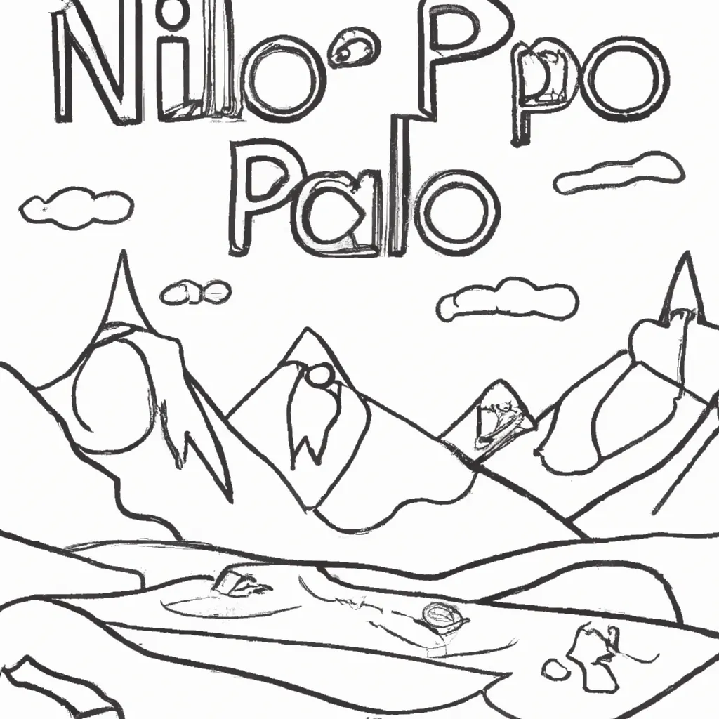 Uma Viagem Ao Polo Norte: Desenhos De Gelo E Neve Para Colorir 4