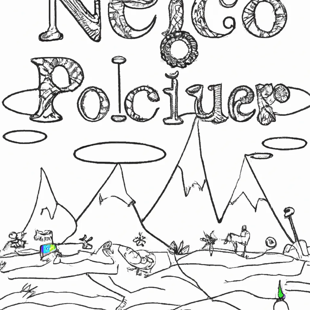 Uma Viagem Ao Polo Norte: Desenhos De Gelo E Neve Para Colorir 10