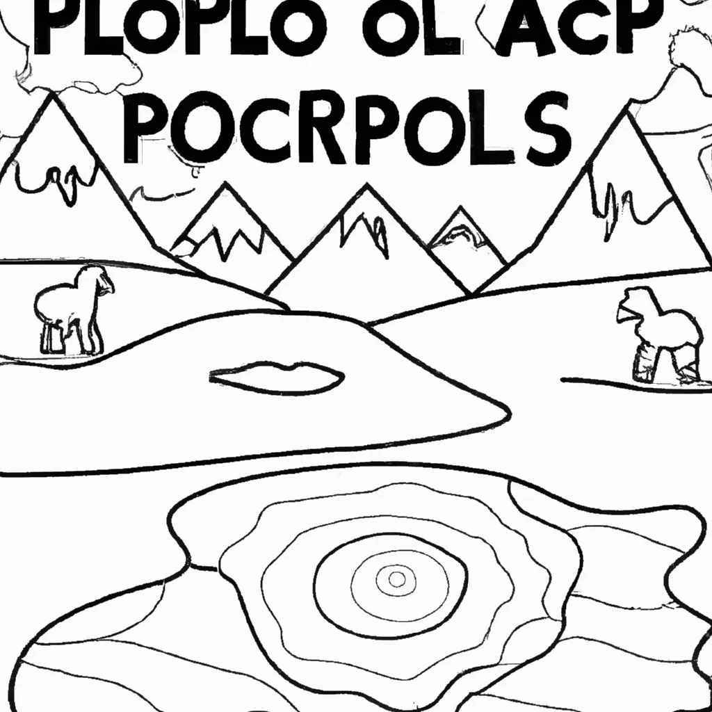 Uma Viagem Ao Polo Norte: Desenhos De Gelo E Neve Para Colorir 28