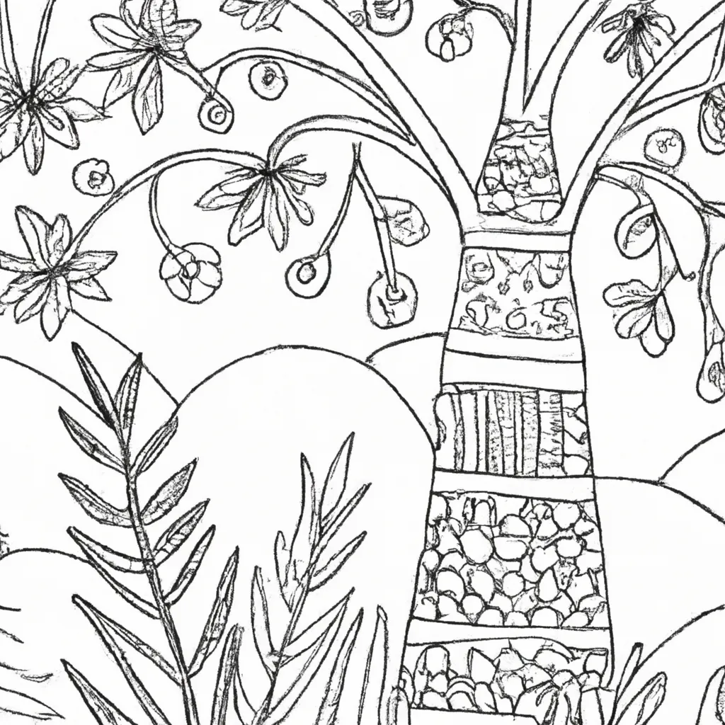 Descubra O Colorido Das Florestas: Desenhos Encantadores Para Colorir 18