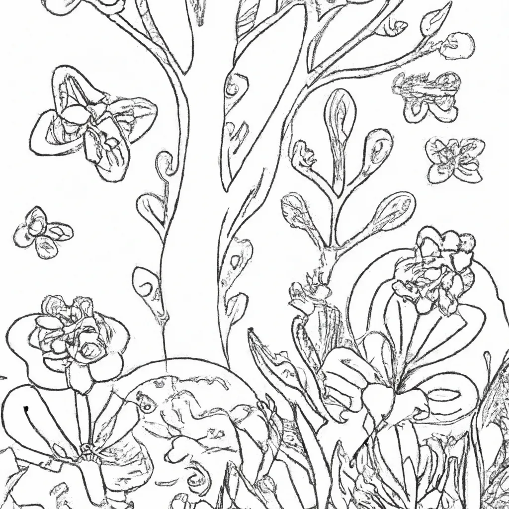 Descubra O Colorido Das Florestas: Desenhos Encantadores Para Colorir 14
