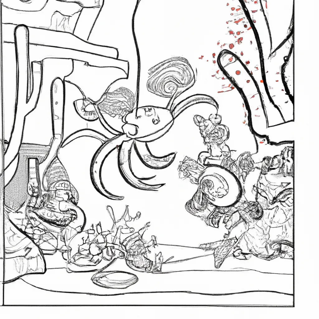 Desvende O Fundo Do Mar: Desenhos Marinhos Para Colorir 28
