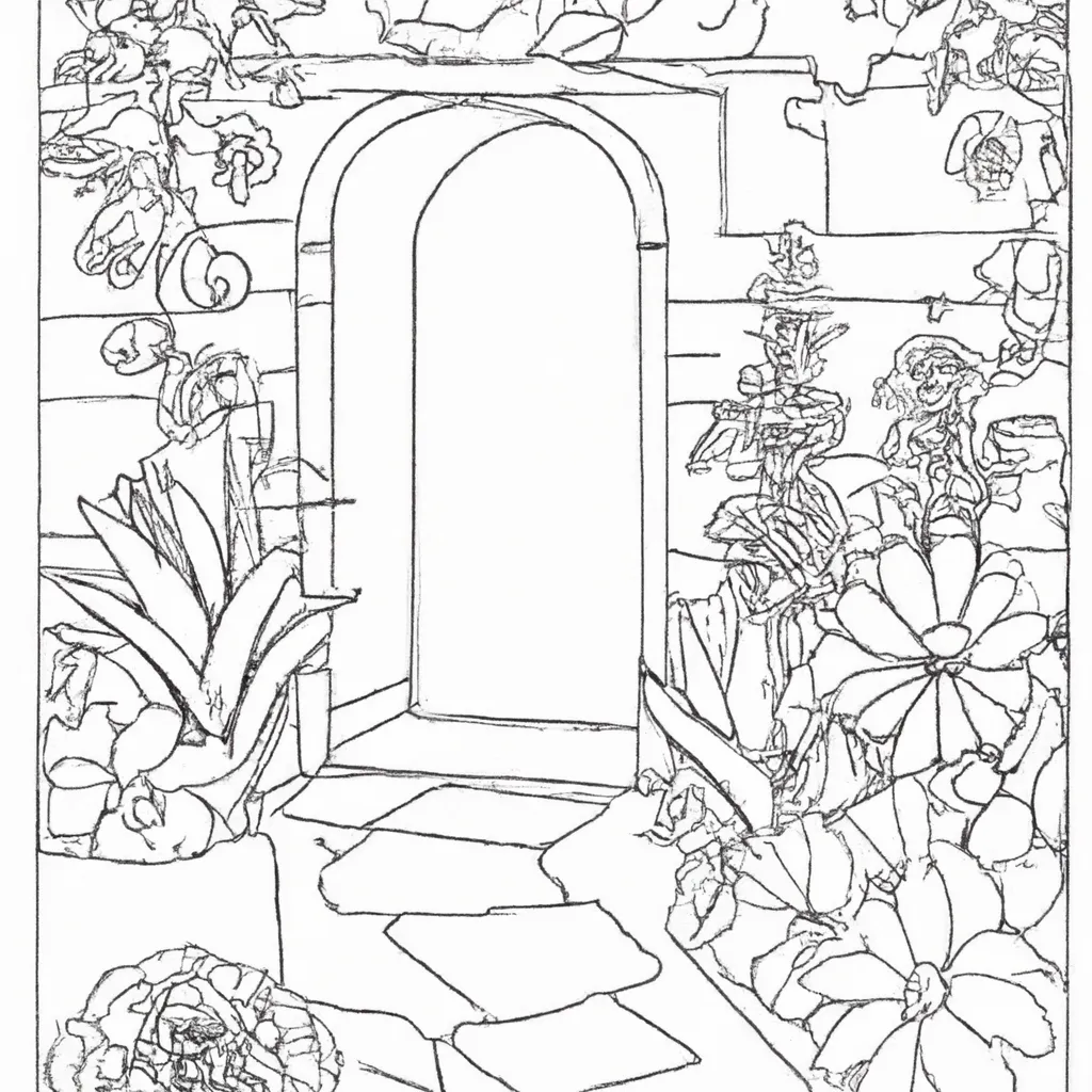 Seja Um Artista: Dicas E Desenhos De Jardins Para Colorir 29 Seja Um Artista: Dicas E Desenhos De Jardins Para Colorir 28