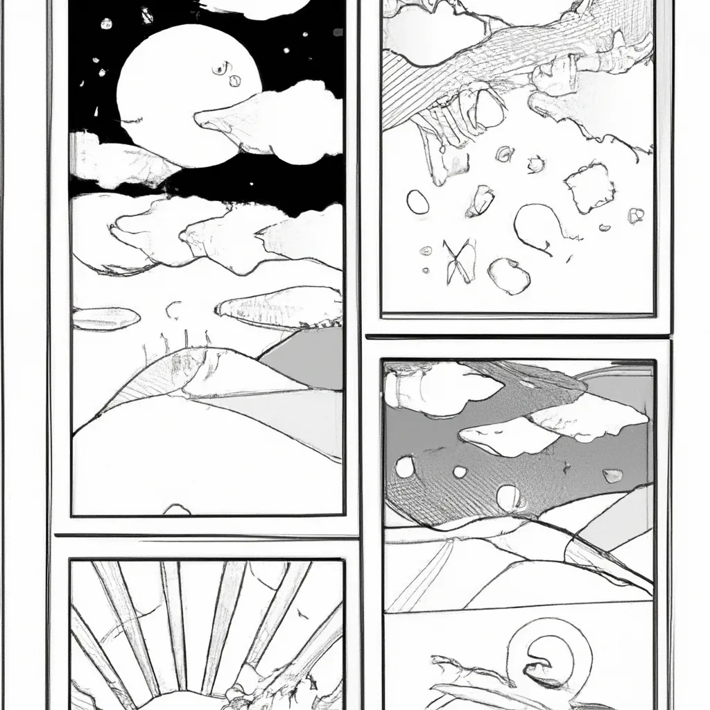 Pinte O Amanhecer: Desenhos Inspiradores De Nascer Do Sol Para Colorir 14