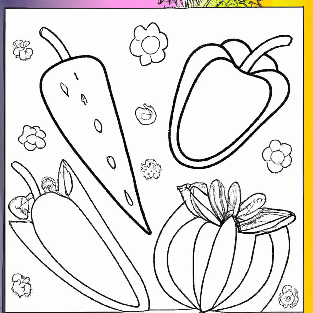 O Poder Da Cor: Desenhos De Frutas E Legumes Para Colorir 3 O Poder Da Cor: Desenhos De Frutas E Legumes Para Colorir 2