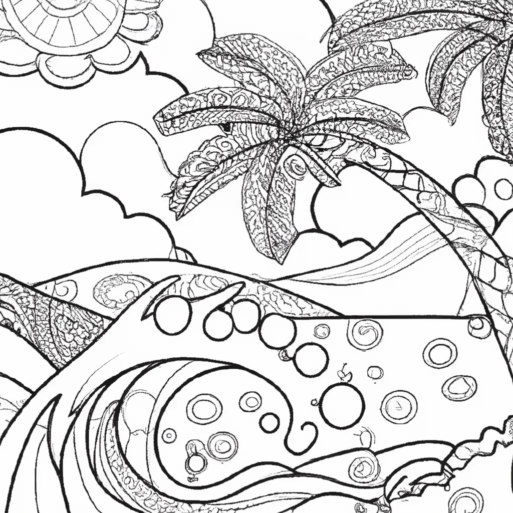 Capture A Beleza Do Mar: Desenhos De Praias E Ondas Para Colorir 9 Capture A Beleza Do Mar: Desenhos De Praias E Ondas Para Colorir 8