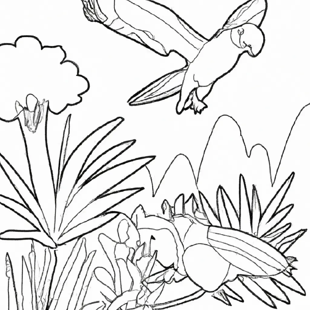 Aventuras Na Selva: Desenhos Exóticos De Animais Para Colorir 15 Aventuras Na Selva: Desenhos Exóticos De Animais Para Colorir 14