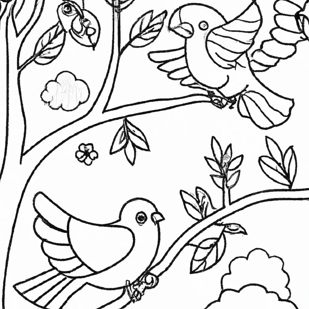 Voe Alto: Desenhos De Pássaros Para Colorir 25 Voe Alto: Desenhos De Pássaros Para Colorir 24