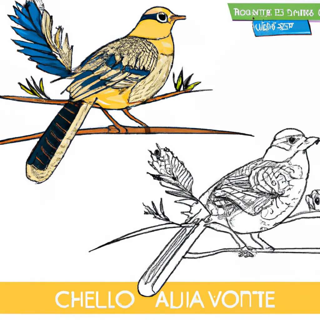 Voe Alto: Desenhos De Pássaros Para Colorir 11 Voe Alto: Desenhos De Pássaros Para Colorir 10
