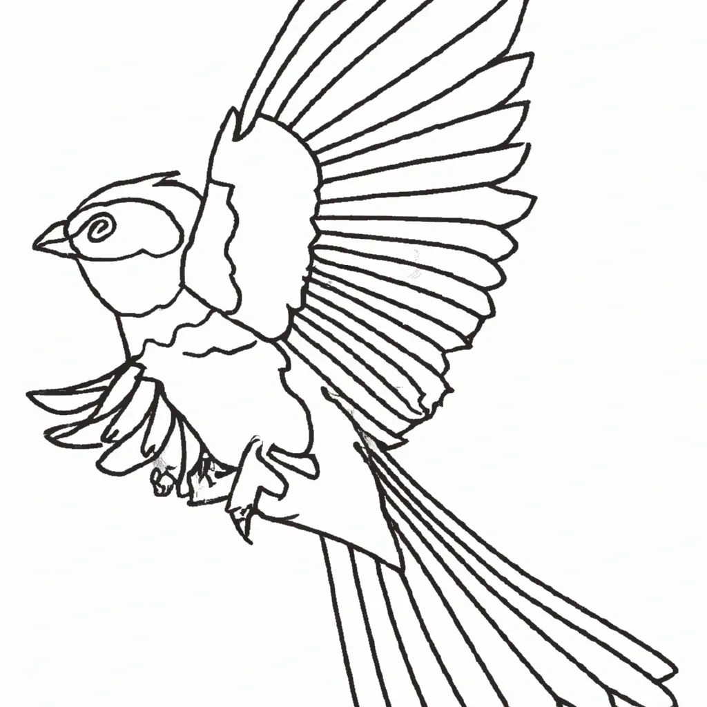 Voe Alto: Desenhos De Pássaros Para Colorir 23 Voe Alto: Desenhos De Pássaros Para Colorir 22