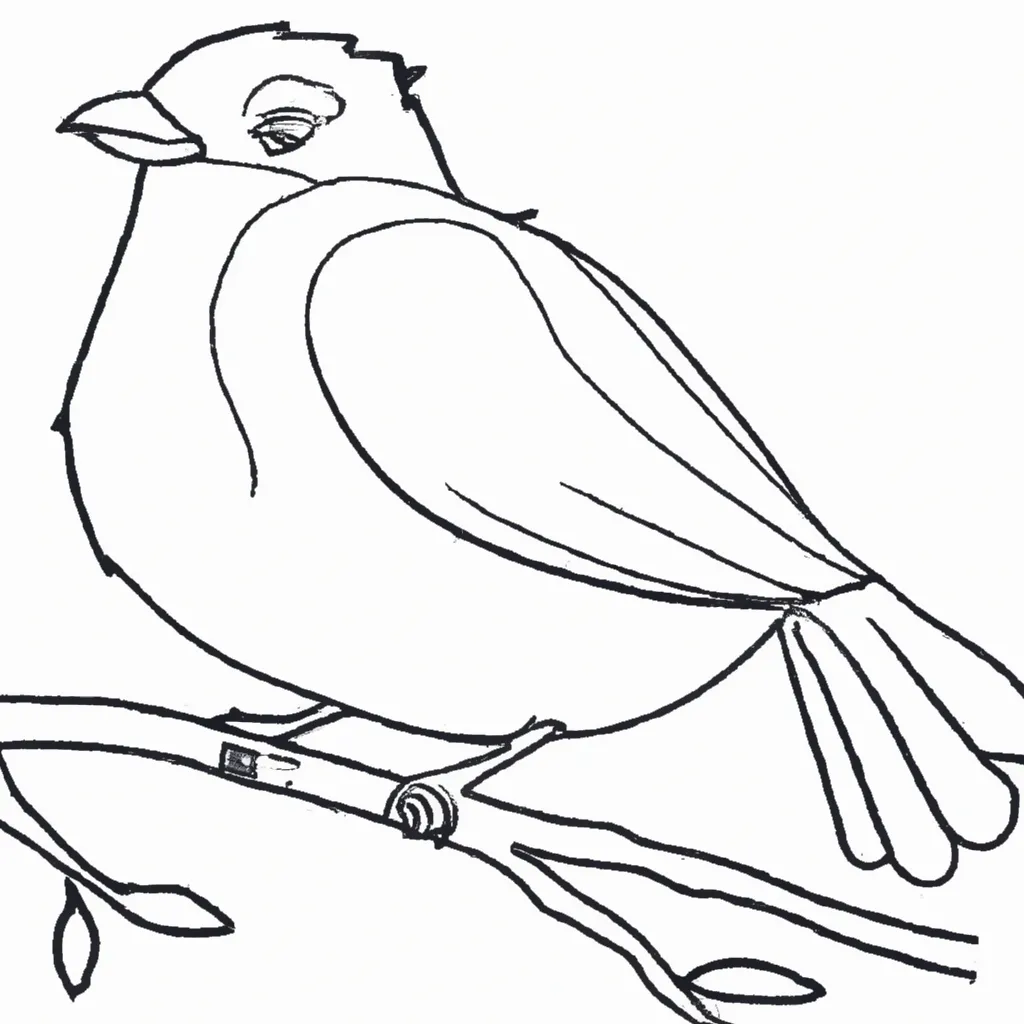 Voe Alto: Desenhos De Pássaros Para Colorir 27 Voe Alto: Desenhos De Pássaros Para Colorir 26