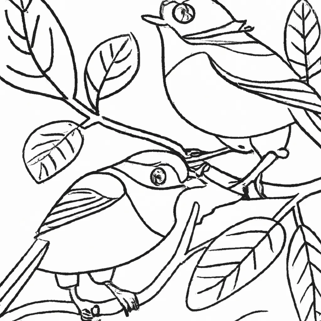 Voe Alto: Desenhos De Pássaros Para Colorir 15 Voe Alto: Desenhos De Pássaros Para Colorir 14