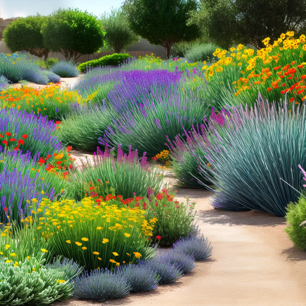 Como Criar um Jardim de Flores Resistente à Seca