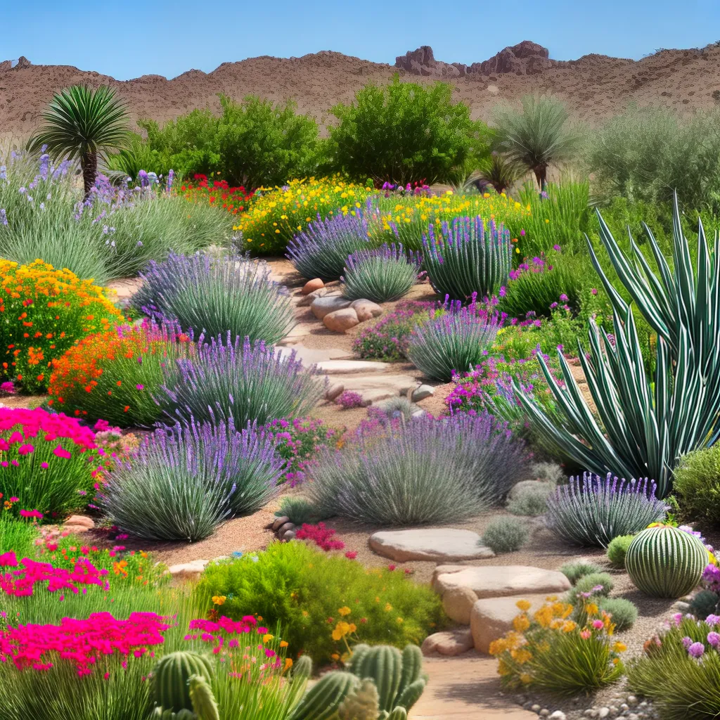 Como Criar um Jardim de Flores Resistente à Seca 8
