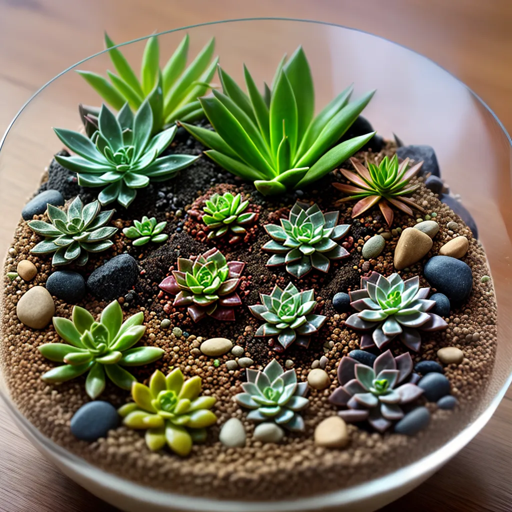 Como Fazer um Terrário de Suculentas com Flores 1 Como Fazer um Terrário de Suculentas com Flores