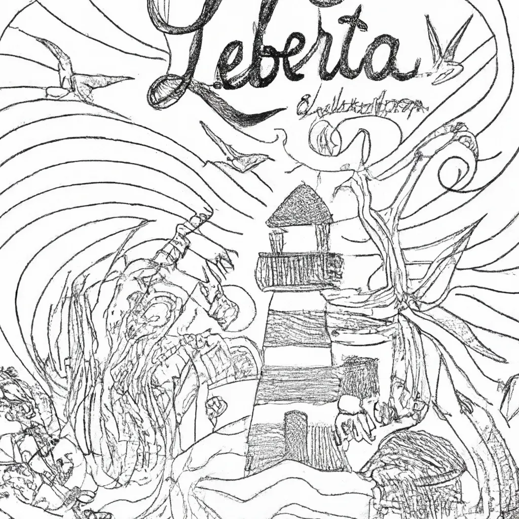 Liberte Seu Artista Interior Com Desenhos De Paisagens Para Colorir