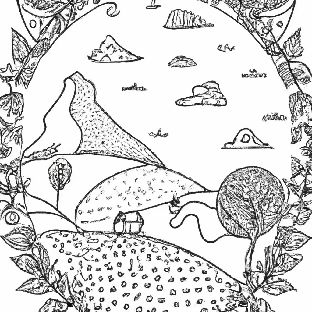 Encante-Se Com Estes Desenhos De Paisagens Místicas Para Colorir 21 Encante-Se Com Estes Desenhos De Paisagens Místicas Para Colorir 20