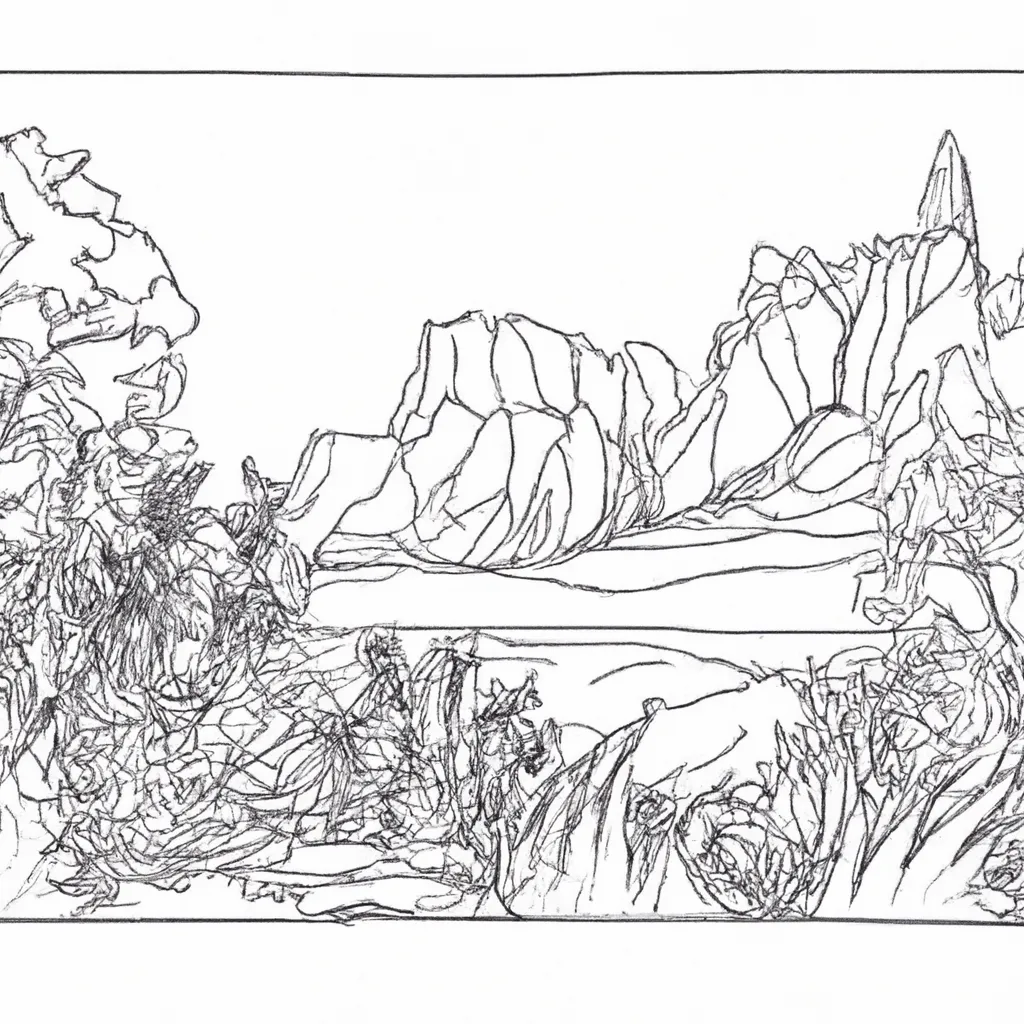 Encante-Se Com Estes Desenhos De Paisagens Místicas Para Colorir 25 Encante-Se Com Estes Desenhos De Paisagens Místicas Para Colorir 24