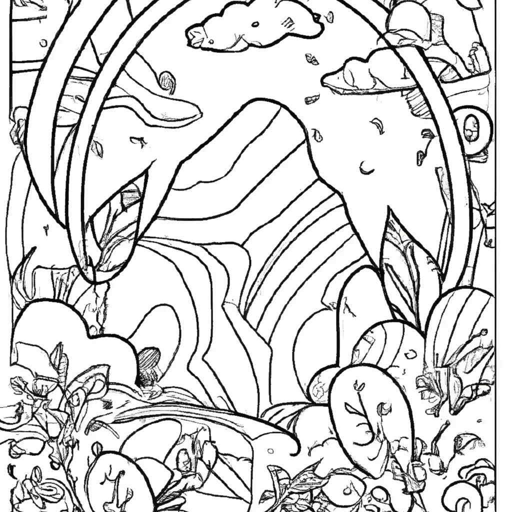 Encante-Se Com Estes Desenhos De Paisagens Místicas Para Colorir 5 Encante-Se Com Estes Desenhos De Paisagens Místicas Para Colorir 4