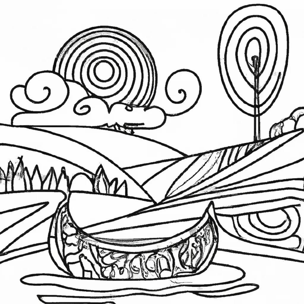 Encante-Se Com Estes Desenhos De Paisagens Místicas Para Colorir 11 Encante-Se Com Estes Desenhos De Paisagens Místicas Para Colorir 10