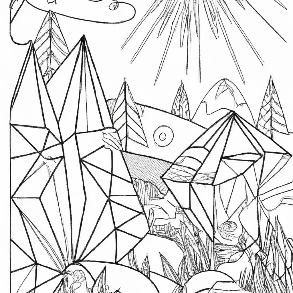 Encante-Se Com Estes Desenhos De Paisagens Místicas Para Colorir 23 Encante-Se Com Estes Desenhos De Paisagens Místicas Para Colorir 22