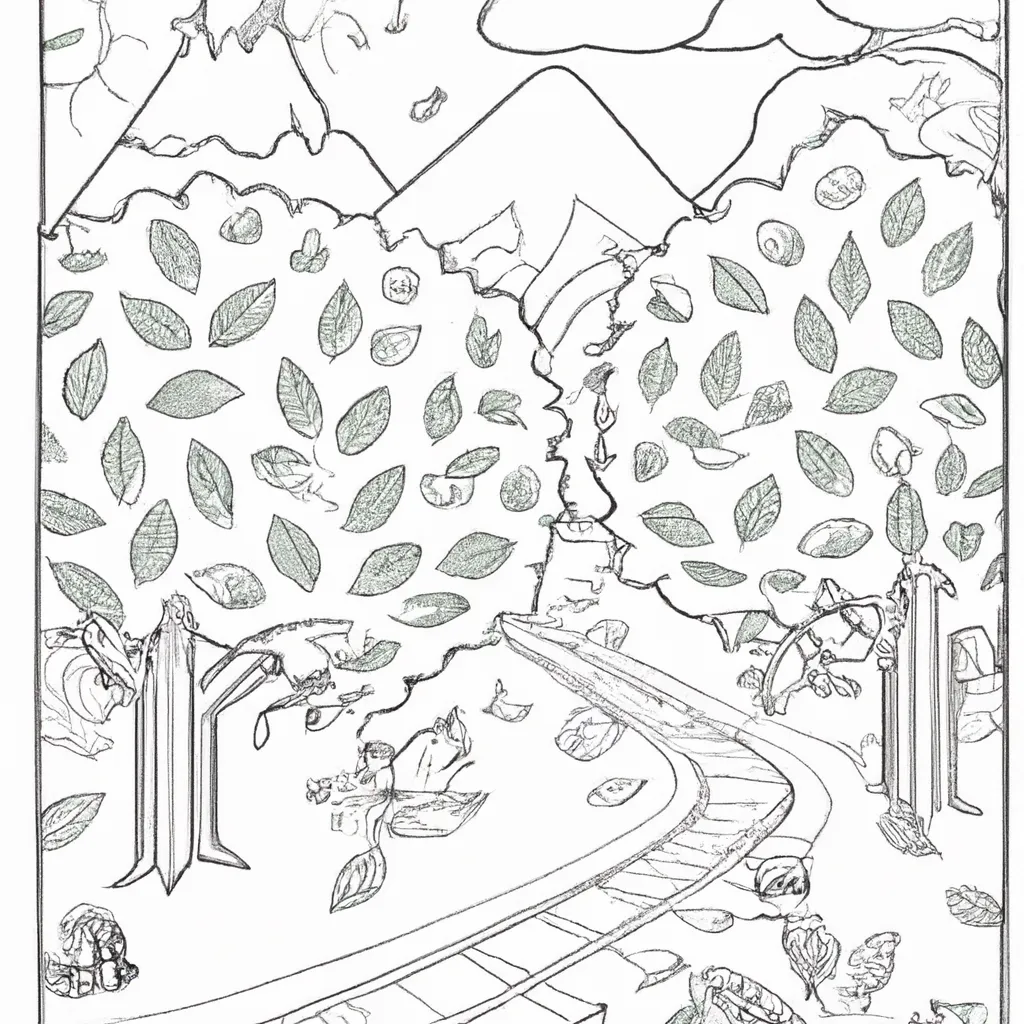 A Jornada Do Artista: Desenhos De Paisagens Internacionais Para Colorir 9 A Jornada Do Artista: Desenhos De Paisagens Internacionais Para Colorir 8