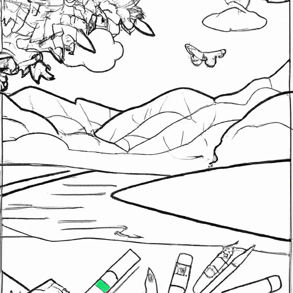 A Jornada Do Artista: Desenhos De Paisagens Internacionais Para Colorir 11 A Jornada Do Artista: Desenhos De Paisagens Internacionais Para Colorir 10