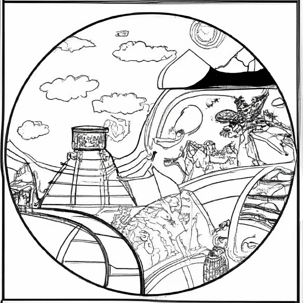 A Jornada Do Artista: Desenhos De Paisagens Internacionais Para Colorir 27 A Jornada Do Artista: Desenhos De Paisagens Internacionais Para Colorir 26