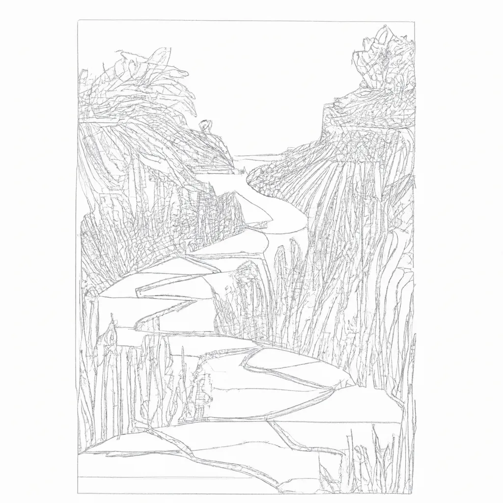 Transforme Desenhos Em Obras De Arte: Paisagens Para Colorir 25 Transforme Desenhos Em Obras De Arte: Paisagens Para Colorir 24