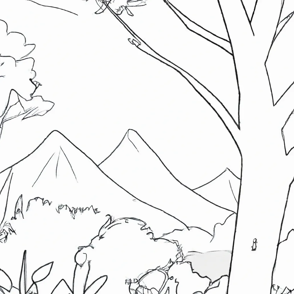 Transforme Desenhos Em Obras De Arte: Paisagens Para Colorir 27 Transforme Desenhos Em Obras De Arte: Paisagens Para Colorir 26