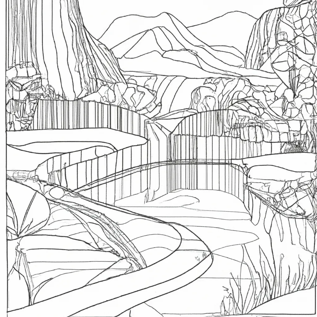 Transforme Desenhos Em Obras De Arte: Paisagens Para Colorir 13 Transforme Desenhos Em Obras De Arte: Paisagens Para Colorir 12