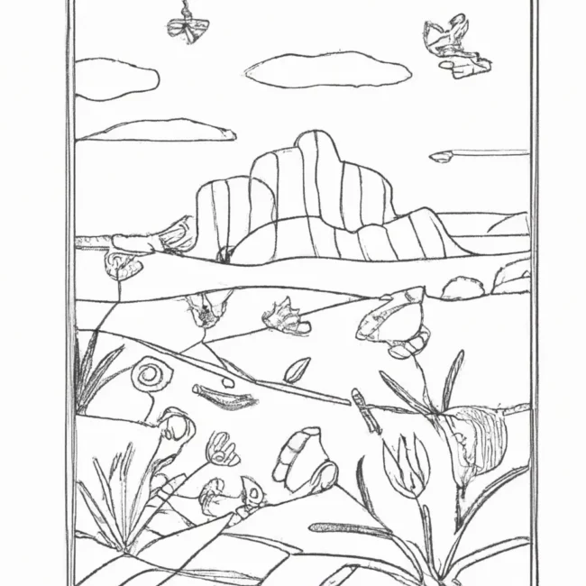 Redescubra O Prazer De Colorir Com Desenhos De Paisagens 160