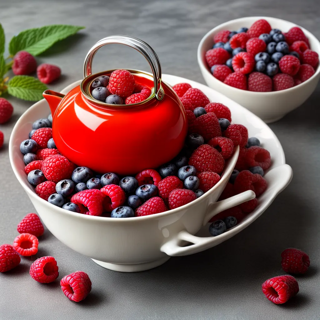 Chá de Frutas Vermelhas: Um Explosão de Sabor e Saúde 5 Chá de Frutas Vermelhas: Um Explosão de Sabor e Saúde 4