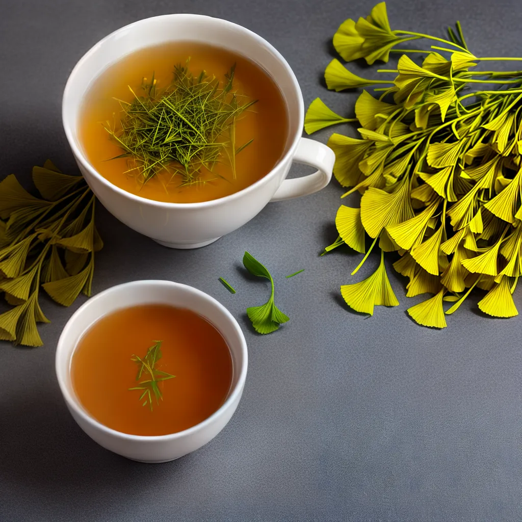 Chá de Ginkgo Biloba Um Tônico para a Memória e Circulação