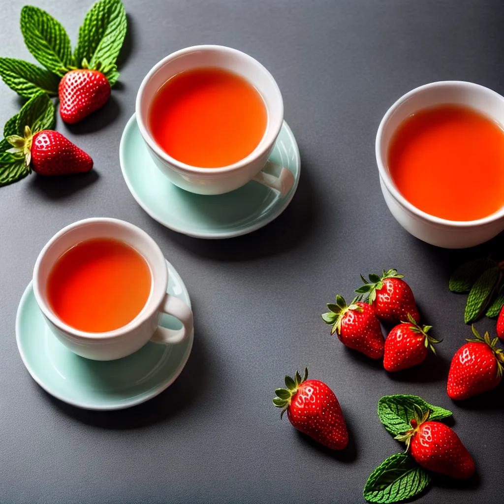 Chá de Morango: Refrescância e Benefícios em Uma Xícara 4