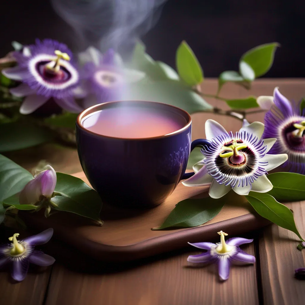 Chá de Passiflora: Um Calmante Natural para Ansiedade e Insônia 2